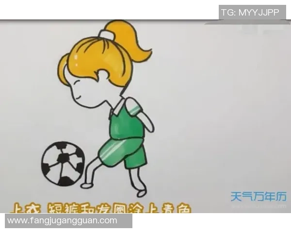 足球明星简笔画漫画创作指南轻松绘制你心中的球场英雄